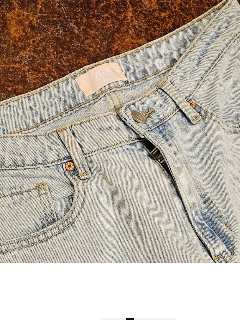 ZGY Wide Leg Jeans - Picture 4 of 8